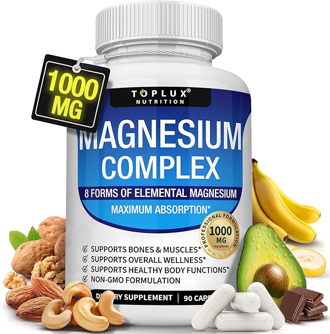 CalmCore Magnesium™ Magnesium 8 Complex Supplement 1000mg